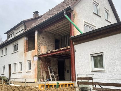 Umbau Einfamilienhaus in Illerrieden